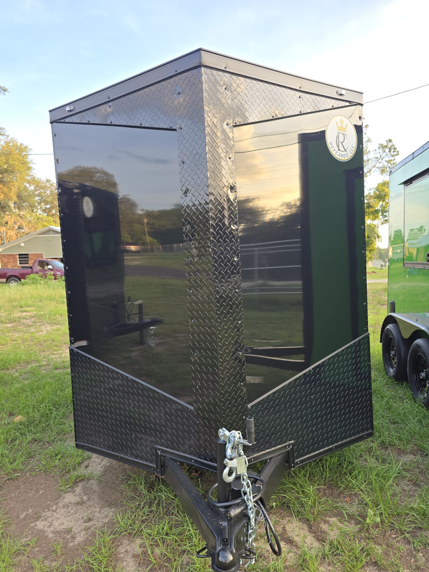 6x12 TA Blackout Enclosed Trailer